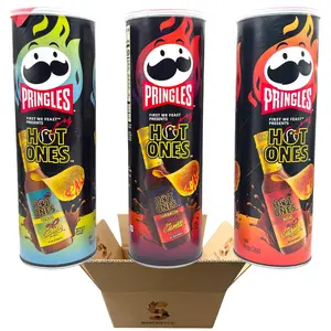 Spicy Chips Variety In SNACKIFYME Gift Box  Verde, Barbacoa, Rojo, 3 x 5.5 Ounce, Hot Spicy Flavor, Assortment Bulk Snacks for Parties. one chip challenge