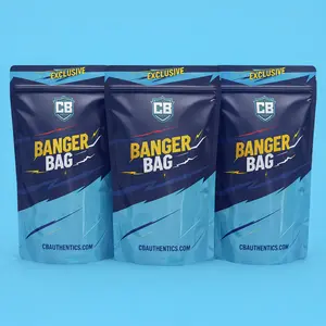 PYT! CB Banger Bag - (3) Premium, certified autographed NFL jersey