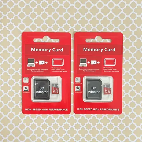 2 Unit x Micro SD Memory Card with Adapter, Expand Memory Card and Adapter