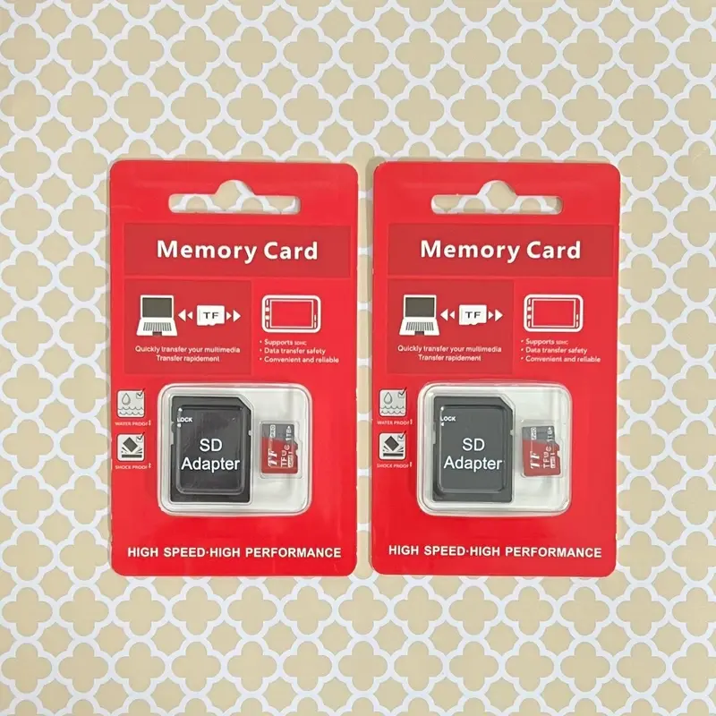 2 Unit x Micro SD Memory Card with Adapter, Expand Memory Card and Adapter