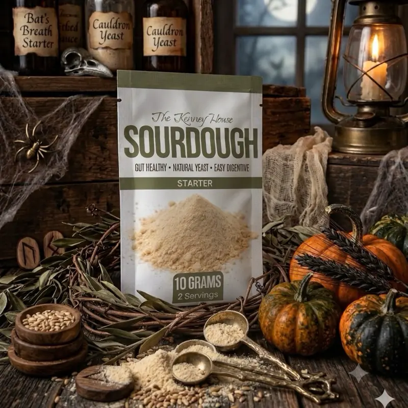 Dehydrated Sourdough Starter or Live Active Starter (wet)- Air Dried, For making bread, Natural Yeast, Sourdough, Dry, Starter, discard recipes, Food, Starter, Unbleached Flour, Rye Starter, Baking, Bake, Jar, starter kit sold separately,