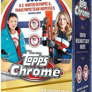 2026 Topps Chrome US Olympics Hopefuls Blaster Box