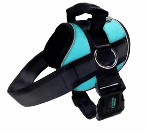 Joyride Harness Teal Ocean Joyride Premium Advanced Dog Harness 2.0 with 13 Personalized Nametags No-Pull Technology and Reflective Strips
