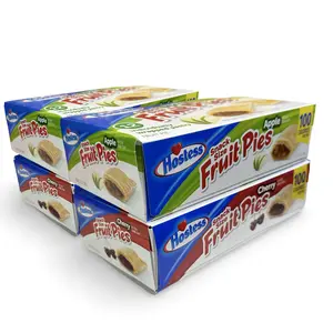 Hostess Snack Size 100 Calorie Mini Fruit Pies | Four 12 Ct Boxes | Apple & Cherry Combo | 48 Total Pies