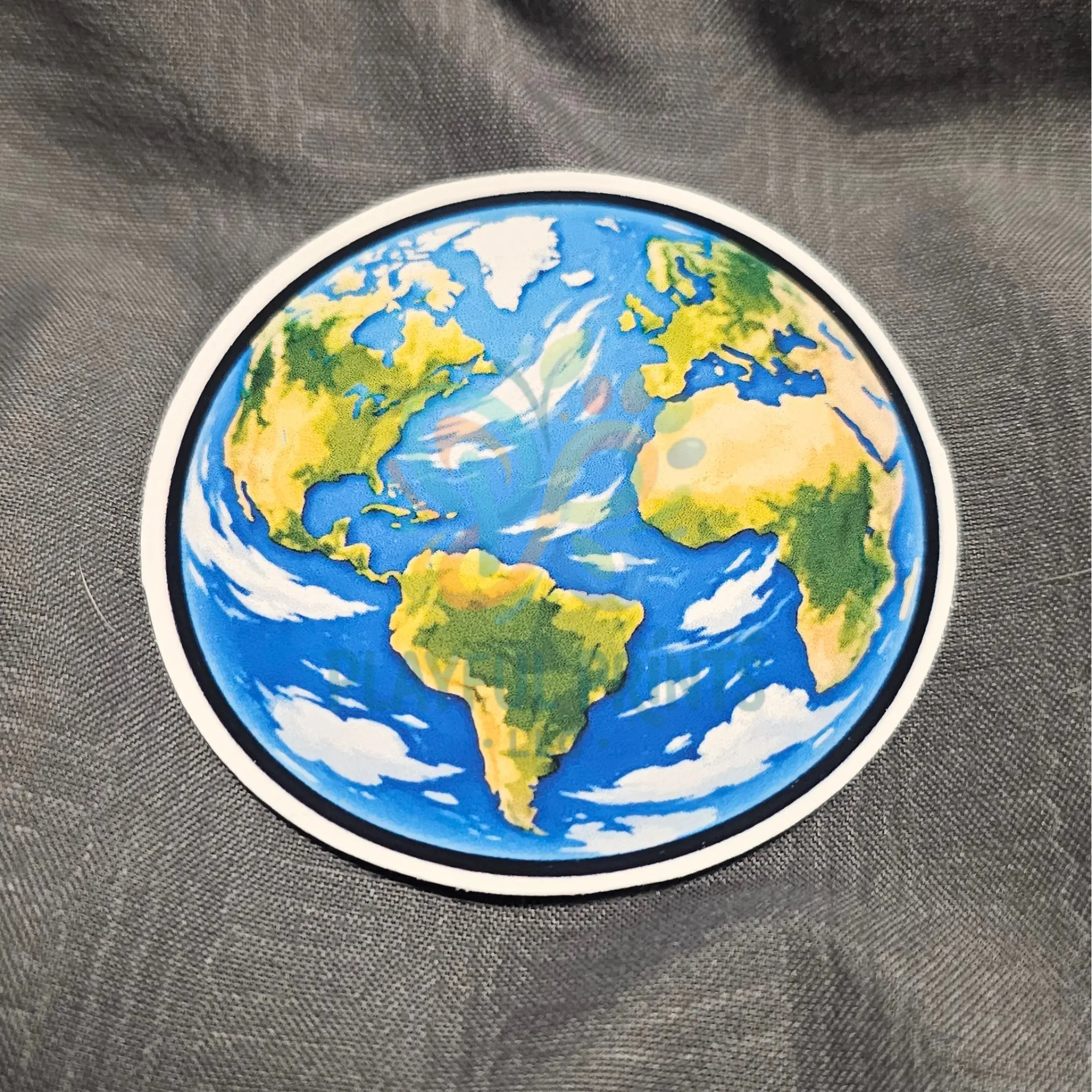 Waterproof Planet Earth Sticker