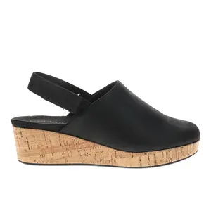 Corkys Womens Low Temps Slingback Clogs Casual - Black