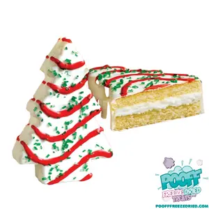 Freeze Dried Christmas Tree Cake