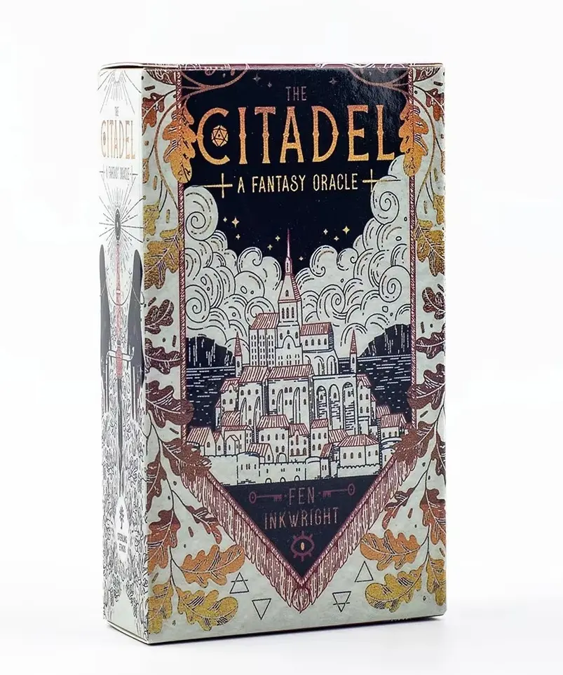 New The Citadel A Fantasy Oracles - 60 Pcs Cards Tarot Deeply Influenced By Fantasy Literature & Tabletop Games Magical Elements