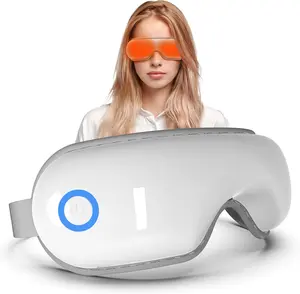 Eye Massager with Heat and Music for Migraines,Eye Care Gift for Your Lover,Sleep Eye Mask for Reduce Eye Strain