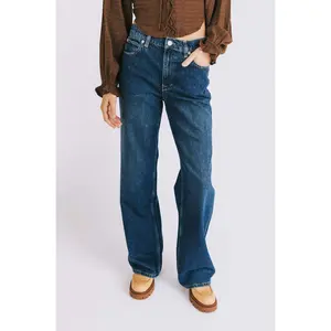 FREE PEOPLE - Tinsley Baggy High-Rise Jeans