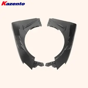 For Infiniti G37 4 Door Sedan 2008-13 Honeycomb Carbon V3 Style Front Fender