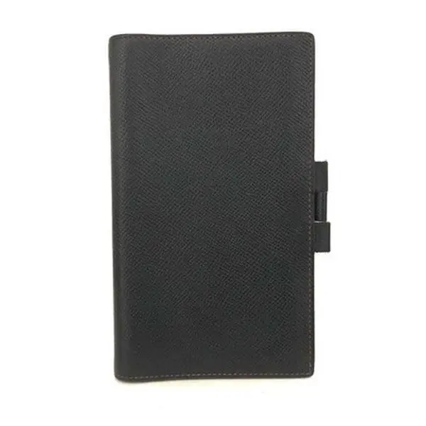 Pre-owned Other Other HERMES Agenda Epsom Leather Notebook Cover Black/3CF1854 12515860894/293183