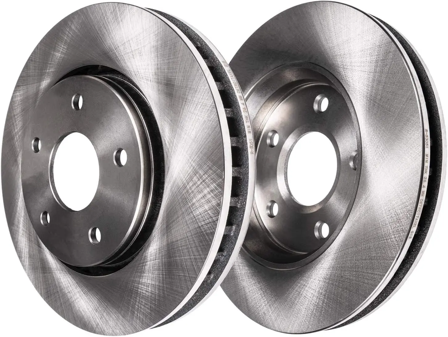 Garvee Premium Ceramic Disc Front Brake Rotor, Compatible With CIVIC, Front