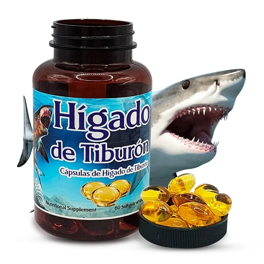 Higado De Tiburon 60 Capsulas – Hígado de Tiburón – 60 cápsulas de Hígado de Tiburón