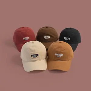 Soft-Top Curved-Brim Baseball Cap Unisex