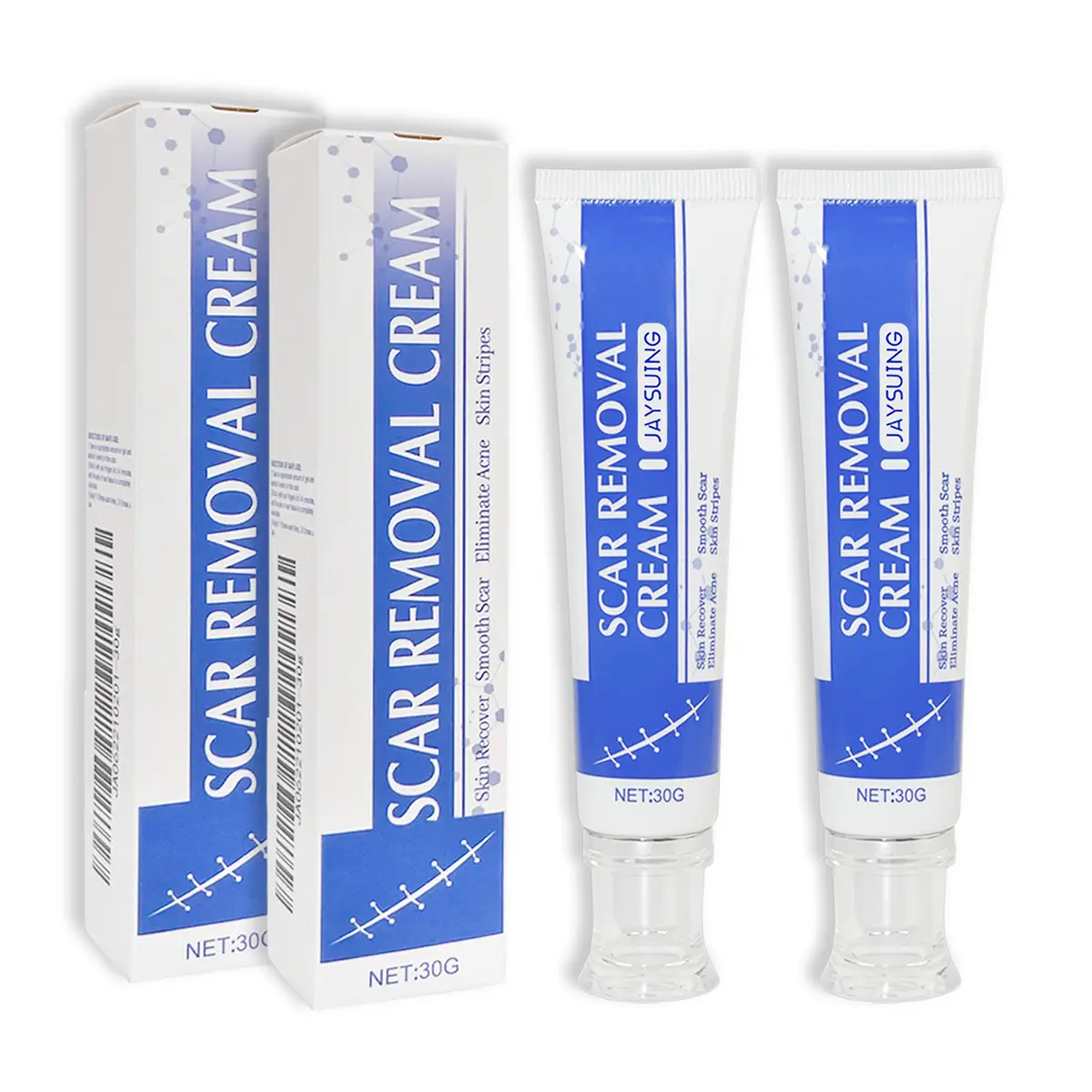 Dvanced Scar Removal Cream with Shea Butter & Centella Asiatica for Old & New Scars Effective Silicone Gel Treatment for Surgery Injury Acne Burns & Stretch Marks Gentle on Skin