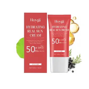 Hoygi Moisturizing Soothing Protective Cream Outdoor Protection Moisturizing Refreshing Non-Sticky Skin Protective Cream Sunscreen Moisturizer