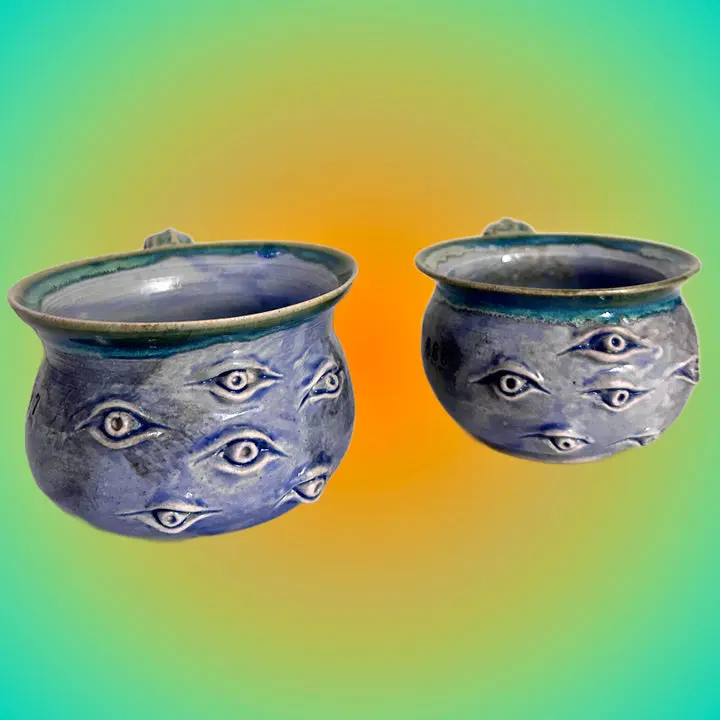 Large Eyeball Mugs