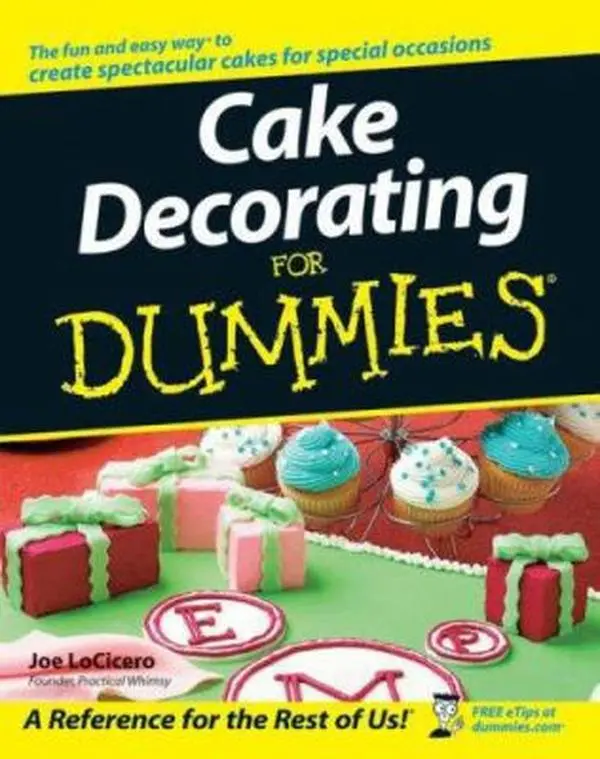USED Book - Cake Decorating for Dummies by Joe Locicero (Paperback) - english