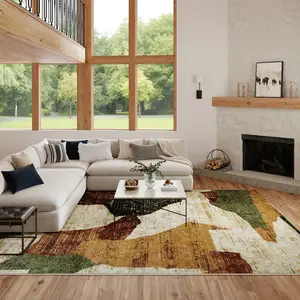 Nourison Nordic Abstract Contemporary Indoor Area Rug