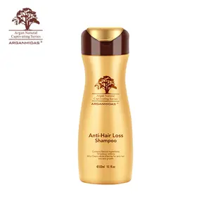 ARGANMIDAS Reduces Frizz Hair Loss Shampoo,Revives Damaged Hair Promotes Hair Growth 300ml 10.1 fl.oz Organic Biotin Conditioner Natural Haircare