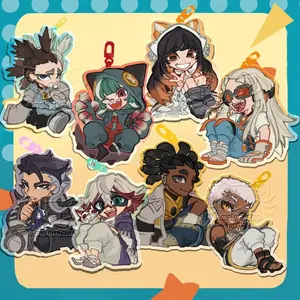 GACHIAKUTA KEYCHAINS- Wave 3+4, Gift for Anime Lover, Gift for Birthday