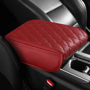 Car Armrest Cushion Riser Pad with Storage Pocket, Multi-Functional Car Elbow Rest Organizer, Central Console Cover for Vehicle Interior Accessories