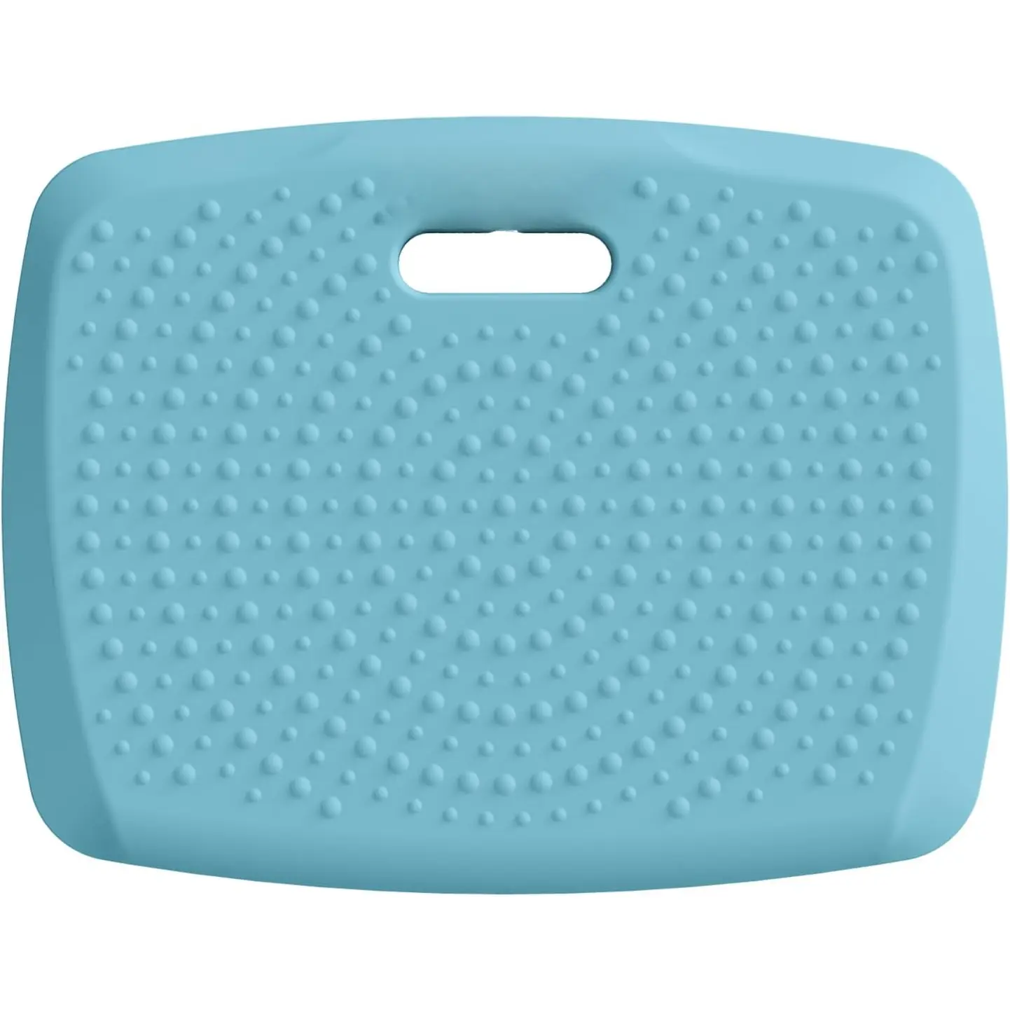 Teal 3/4 inch Thick Standing Desk Mat with Massage Points Portable Cushioned Mat for Office & Kitchen Anti-Slip Bottom 17" x 22"