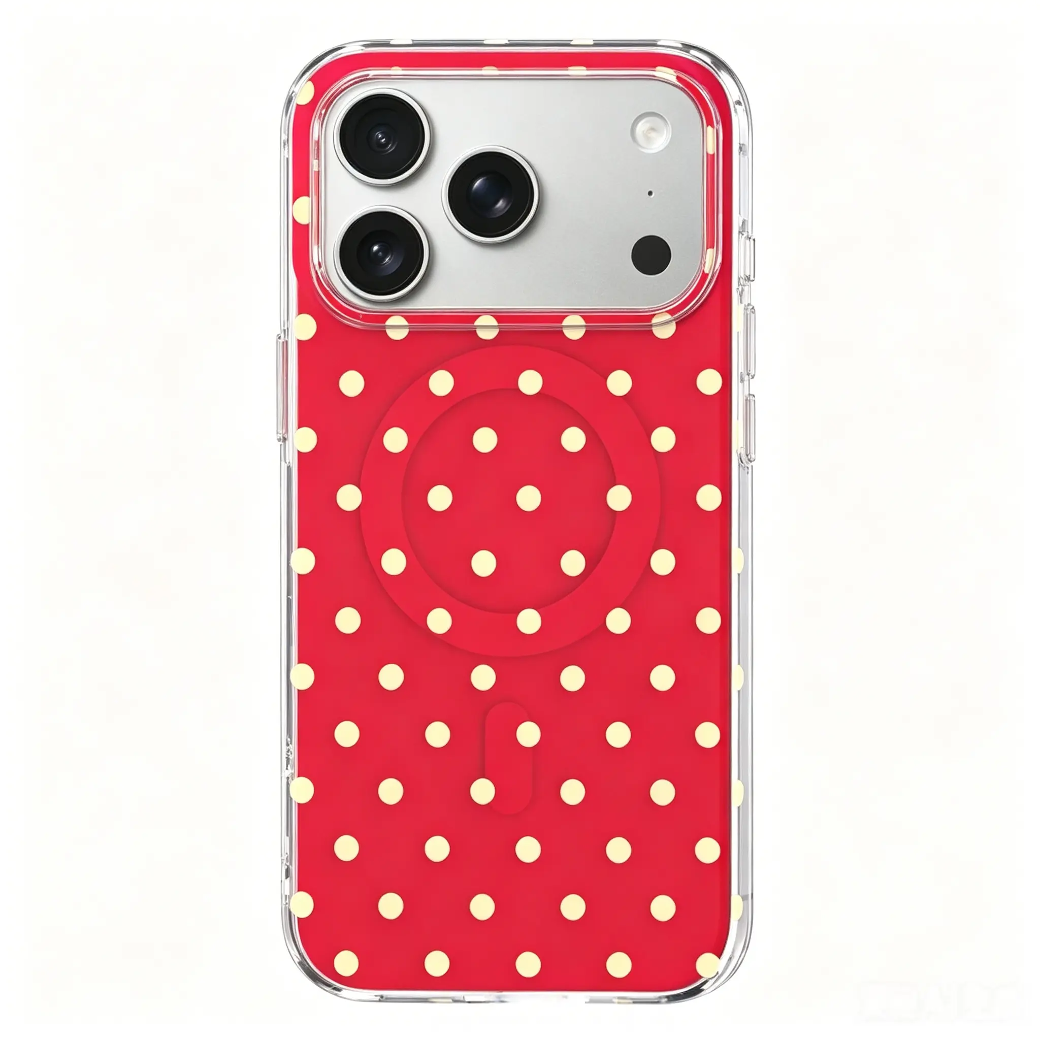 XLUIN  ns Viral Red Polka Dot Magnetic Case｜High Repurchase Rate