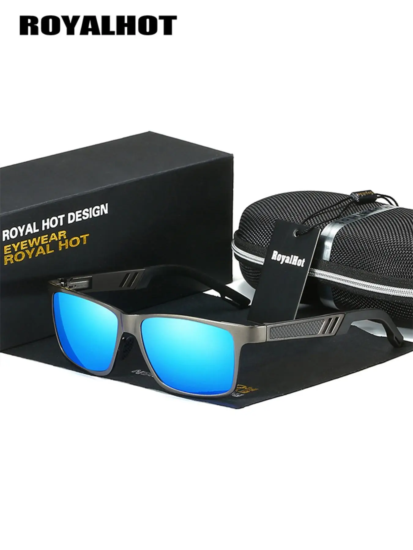 Polarized Sunglasses As Gift, Casual 2024 New Trendy Sunglasses for Outdoor Activities for Men & Women with Zipper Box & Cloth