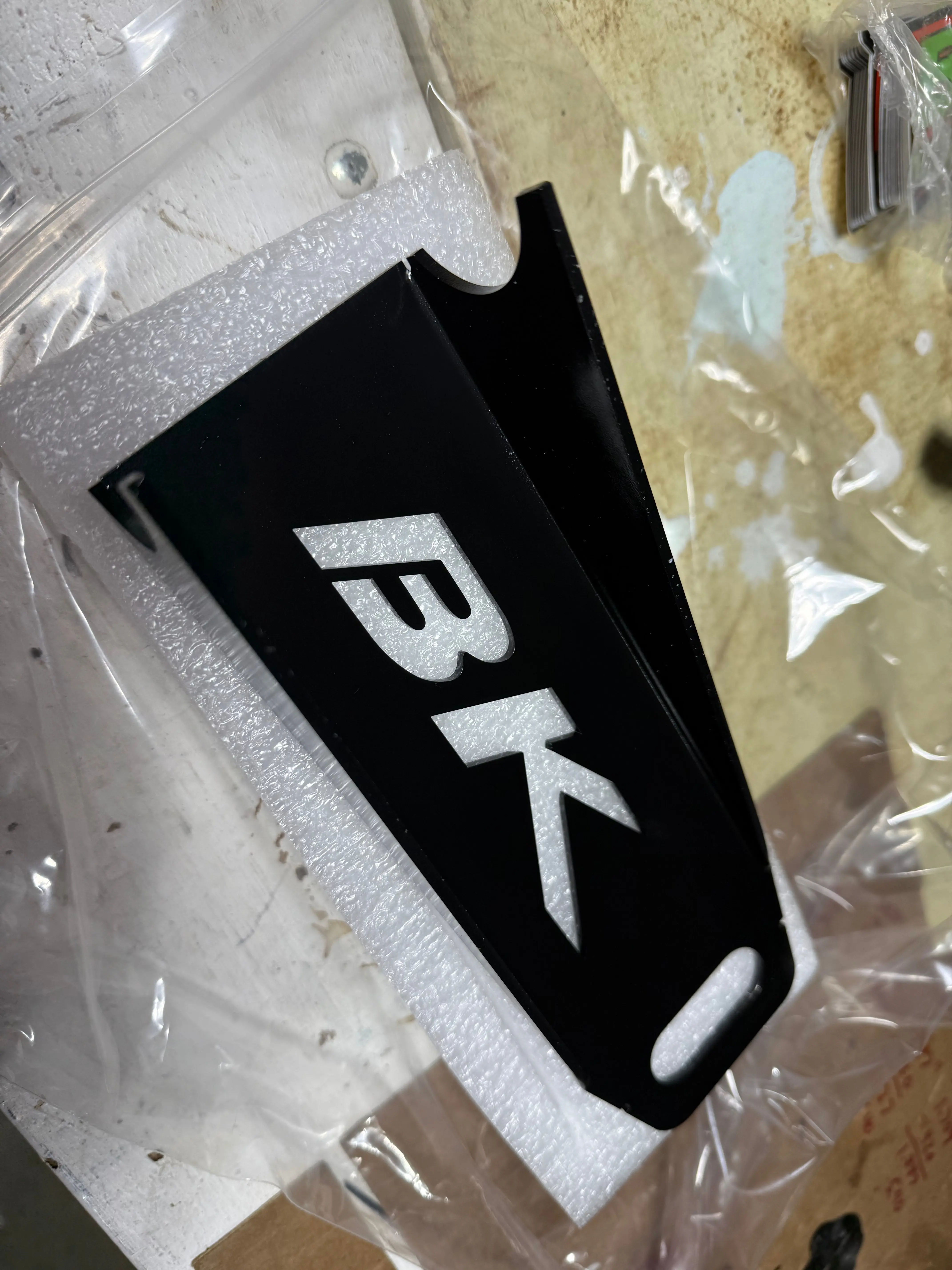 BK Racing Steering Column bracket 1-3/4” tube