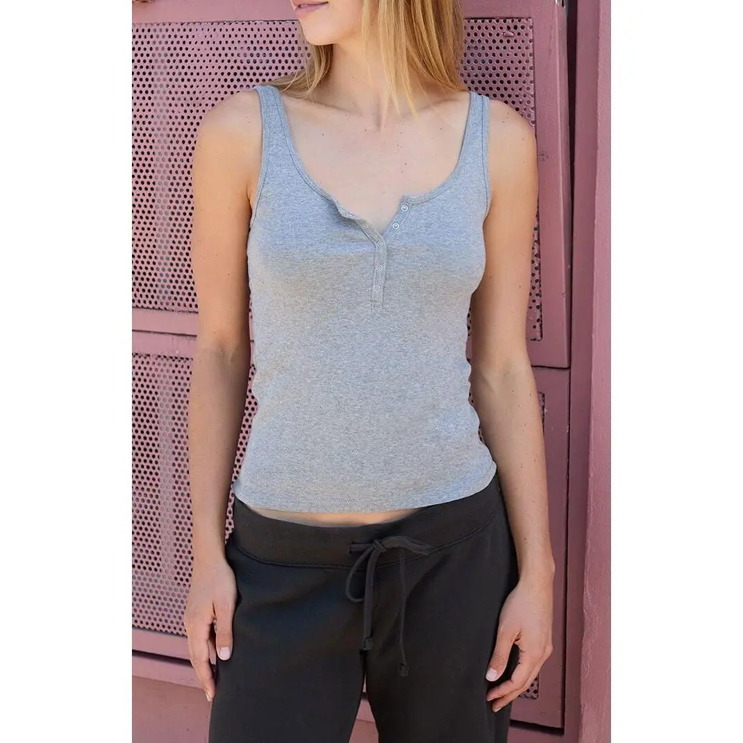 John Galt Women's Melange Simone Tank Top