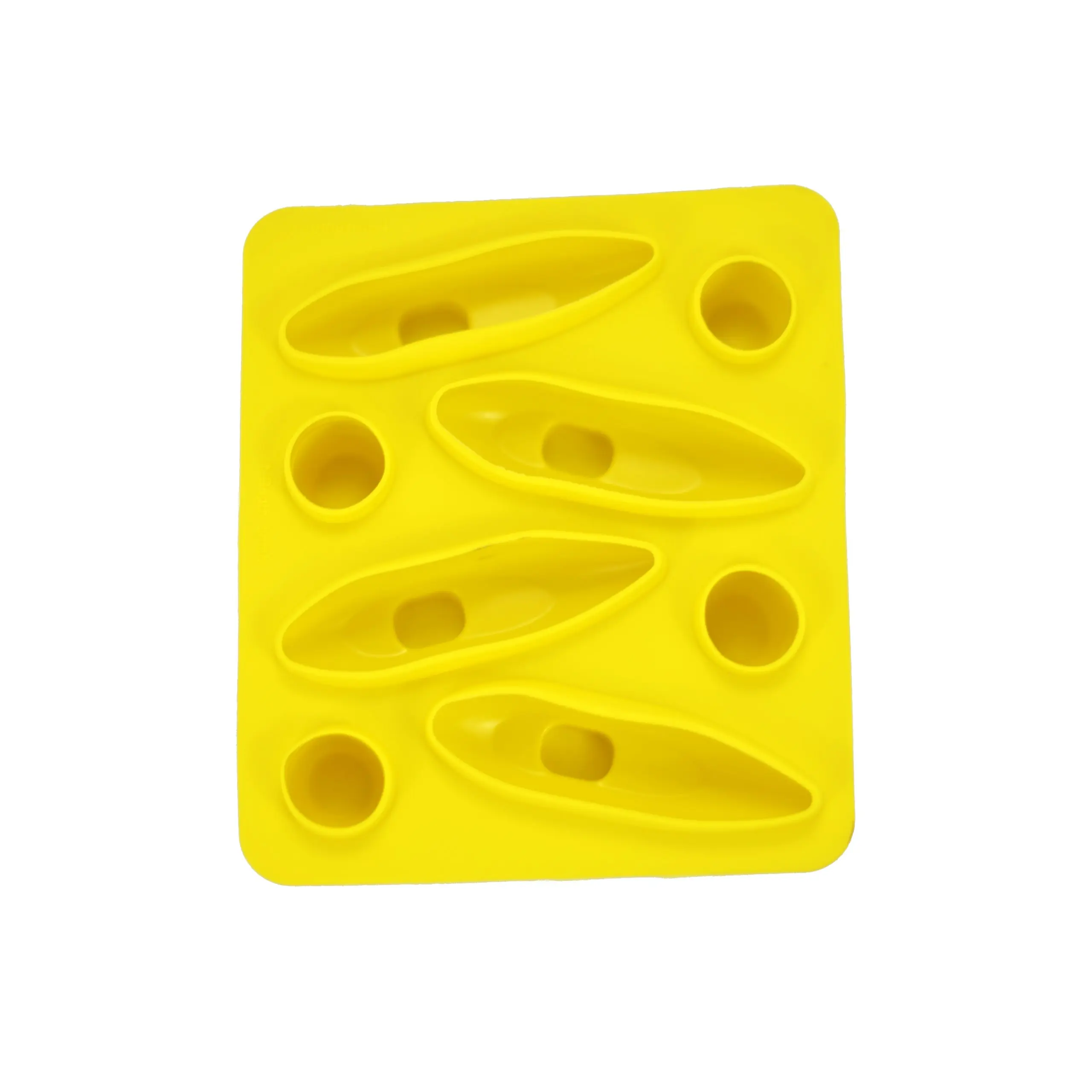 Fairly Odd Novelties Submarine Shape Flexible 8 Ice Cube Tray Mold Yellow Rubber Novelty Gag Gift, One Size