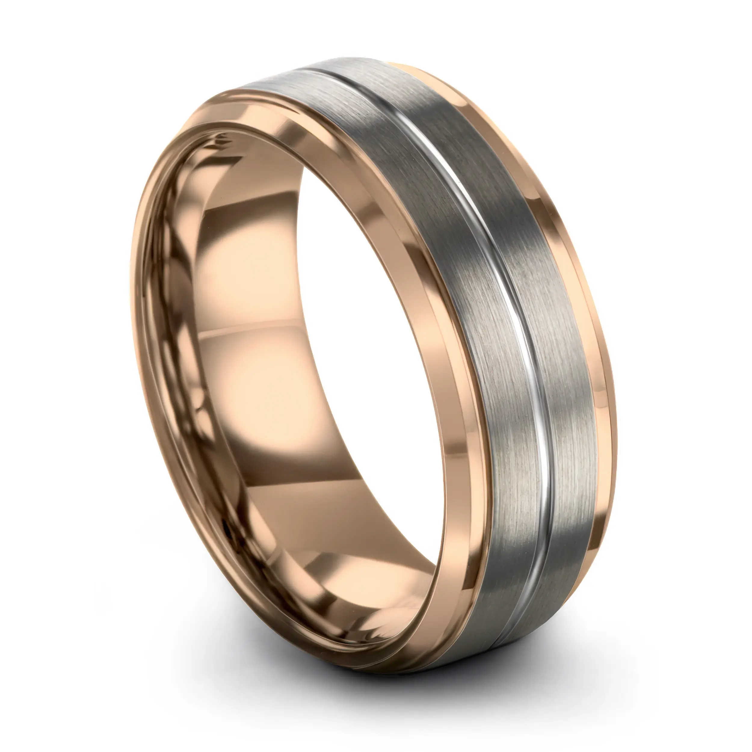 Personalized Wedding Tungsten Rings 8mm Mother's Day