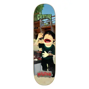 8.6in Milton Martinez Fuzzy Fiends Creature Skateboard Deck