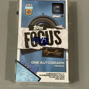 2025 TOPPS ARGENTINA FOCUS HOBBY BOX