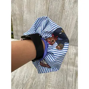 Vintage 90s Bear Scrunchie Hair Tie