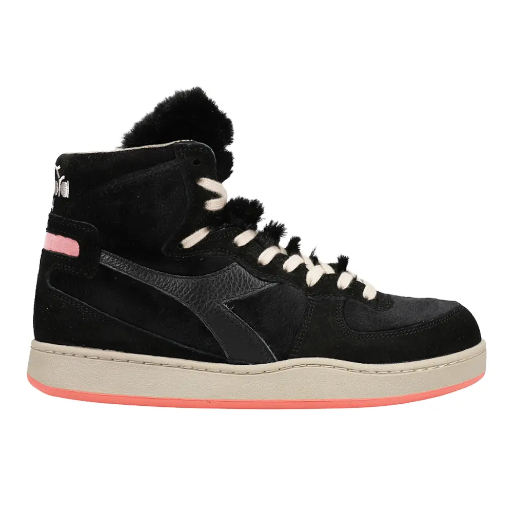 diadora Mens Mi Basket Gorilla High  Sneakers Shoes Casual - Black