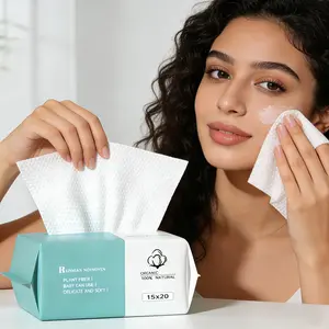 Disposable Face Towels, 1/2/4 Pack Face Towelettes for Washing & Drying, Soft Dry Wipes Facial Tissue for Travel, Camping, Home Hand Wipes and Other Outdoor Activities Use, Soft Thick Tissues