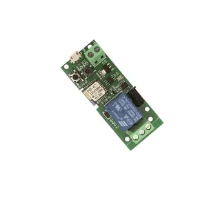 WiFi    Inching Self-Locking Relay Module,Set Inching Time from 0.5 Second to 1 Hour,be Applied to Access Control,DIY WiFi Garage Door Opener (5V)