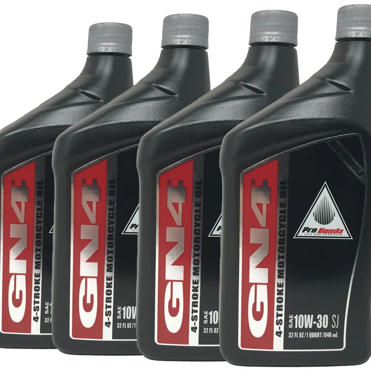 Honda Genuine OEM GN4 Motorcycle 10W-30 Oil 08C35-A131M02 - 4 Pack