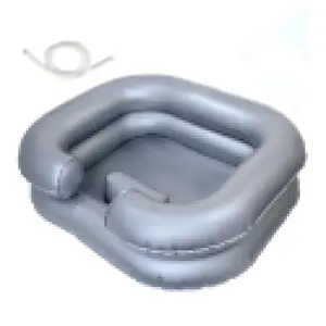 Inflatable Shampoo Basin - Portable Shampoo Bowl, Hair Wash Tub for Dreadlocks and at Home Sink Washing
