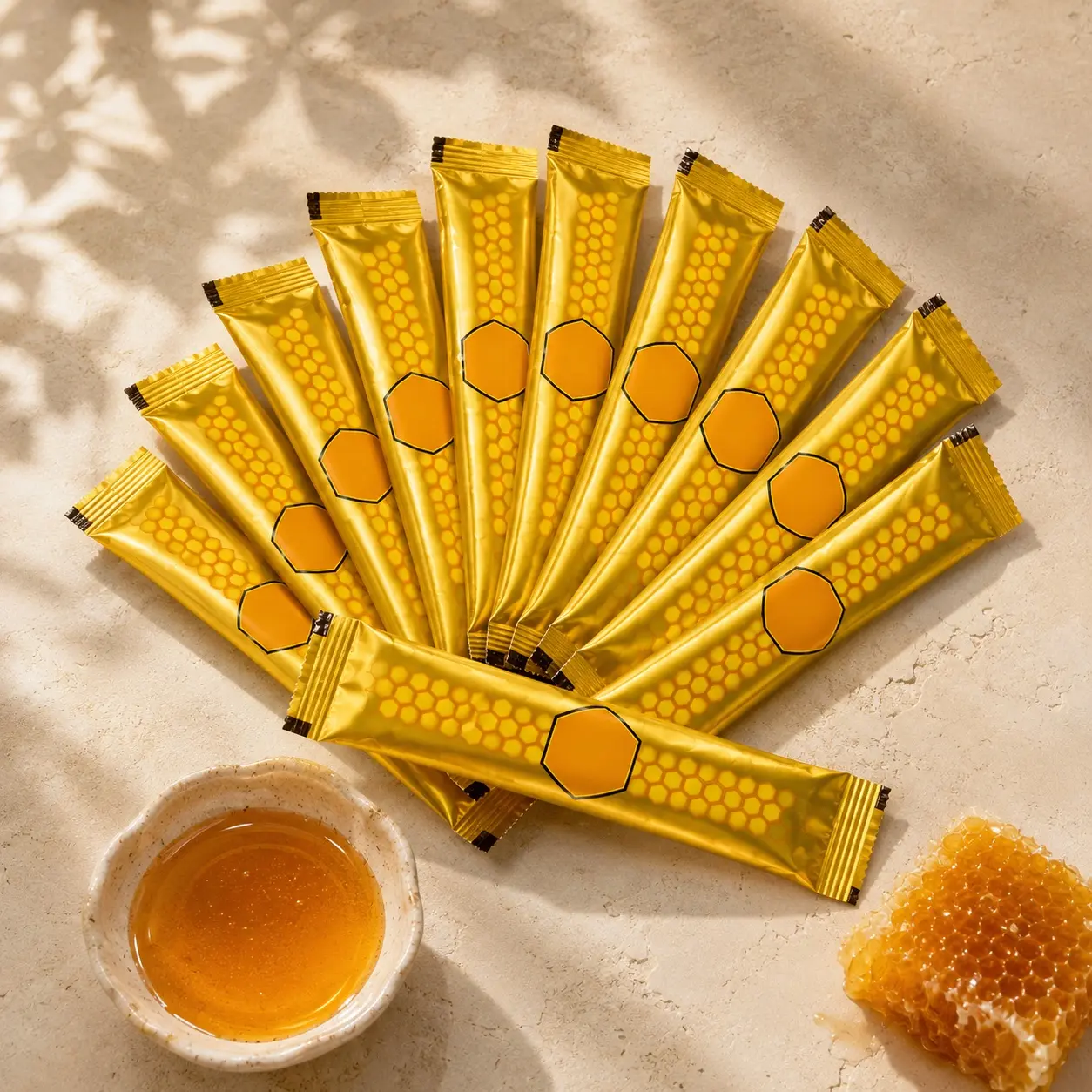 Super Pure Honey Sticks - 12 Individually Packed 20 G Sachet