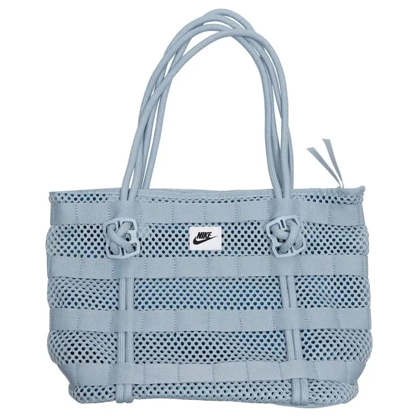 Women's Nike Air Tote Bag - Sky Blue, Small, Durable Polyester, Spacious, Stylish, Casual Lightweight Daily Commuting Bag, Casual Lightweight Bag