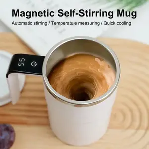 Self-Mixing Digital Temperature Smart Coffee Cup