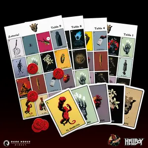 Hellboy: Lotería Game - Board Game for Kids and Adults