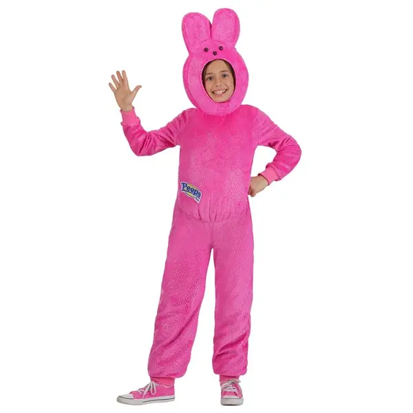 Kid's Pink Bunny Peeps Costume