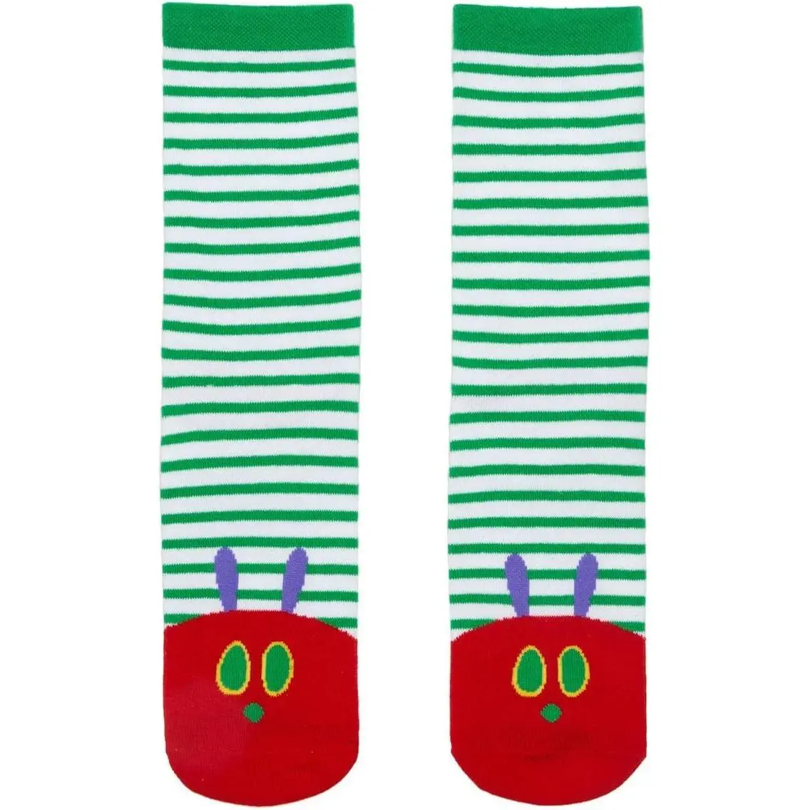 World  Eric Carle, The Very Hungry Caterpillar Unisex Socks Large
