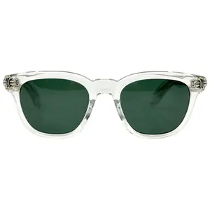 Pre-owned Chrome Hearts Smokeshow Sunglasses Clear Frame Lightly Worn