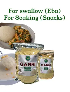 White Garri - Nigerian Garri 4 lb (64 Oz) Cassava Flour